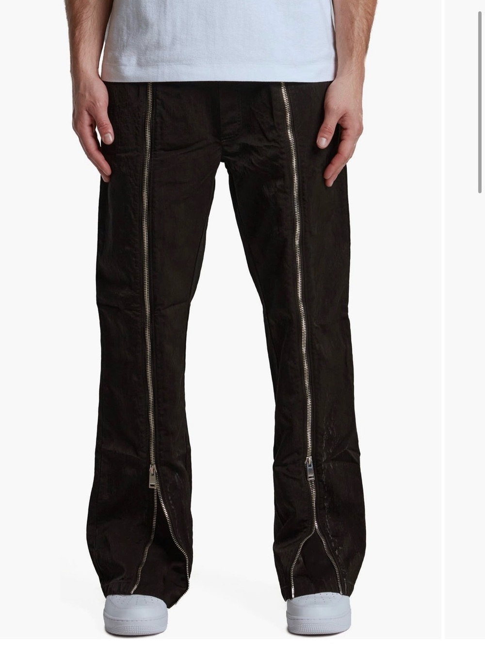 Men’s Purple Brand Zip Detail Woven Track Pants NWT